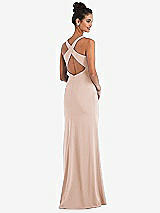 Front View Thumbnail - Cameo Criss-Cross Cutout Back Maxi Dress with Front Slit