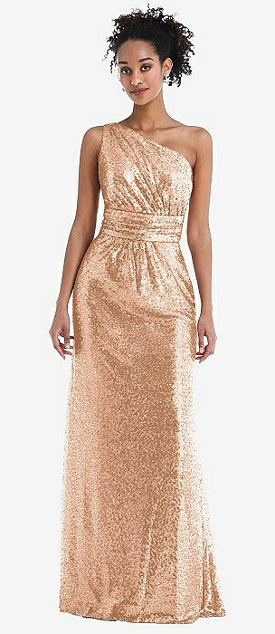 copper bridesmaid dresses