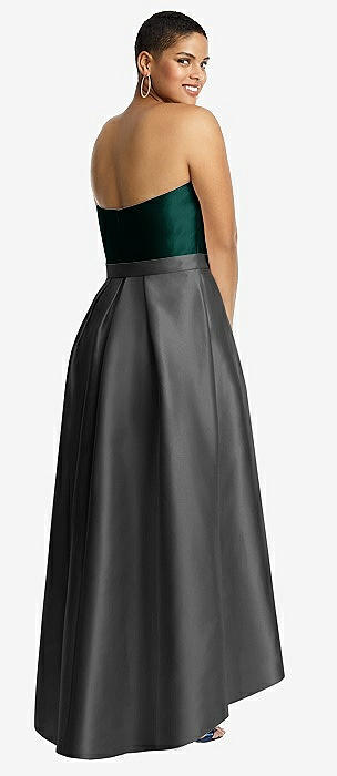 alfred sung sateen gown