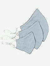 Rear View Thumbnail - Mist Crepe Reusable Face Mask