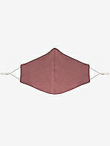 Front View Thumbnail - Rosewood Soft Jersey Reusable Face Mask