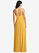 Rear View Thumbnail - NYC Yellow Bella Bridesmaids Dress BB129