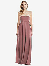 Alt View 6 Thumbnail - Rosewood Empire Waist Shirred Skirt Convertible Sash Tie Maxi Dress