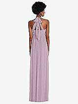 Alt View 5 Thumbnail - Suede Rose Convertible Tie-Shoulder Empire Waist Maxi Dress