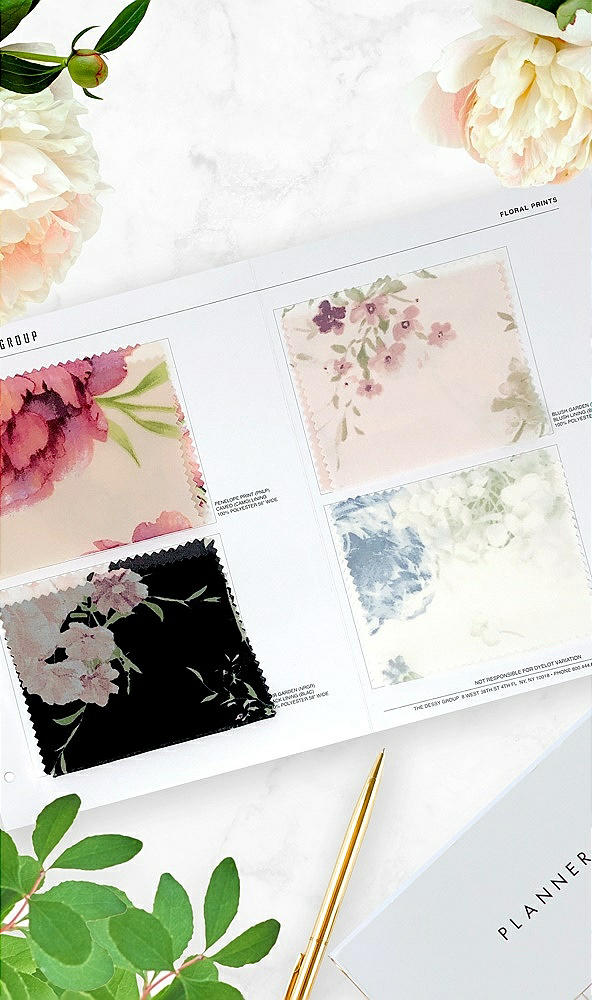 Front View - SS22 Floral Print Master Swatch Palette SS22