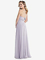 Rear View Thumbnail - Moondance Cuffed Strapless Maxi Dress with Front Slit