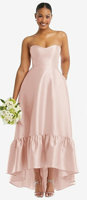 Alfred Sung Blush Bridesmaid Dresses