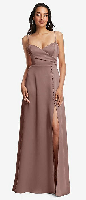 Mocha Brown Bridesmaid Dresses