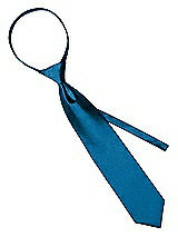 Rear View Thumbnail - Ocean Blue Aries Slider Ties by After Six