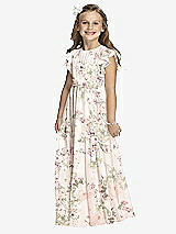 Front View Thumbnail - Blush Garden Flower Girl Dress FL4038