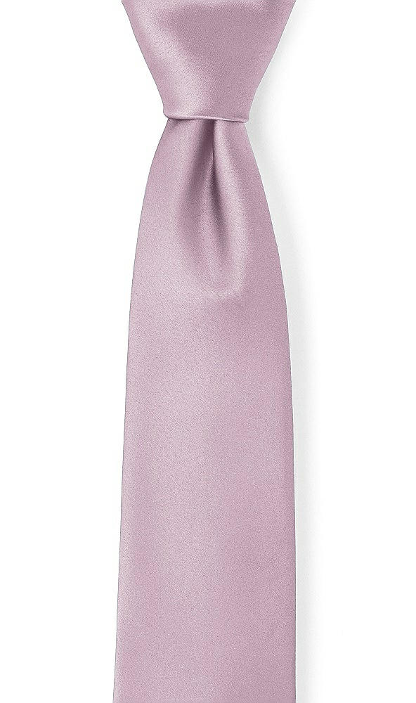 Front View - Suede Rose Matte Satin Neckties by After Six