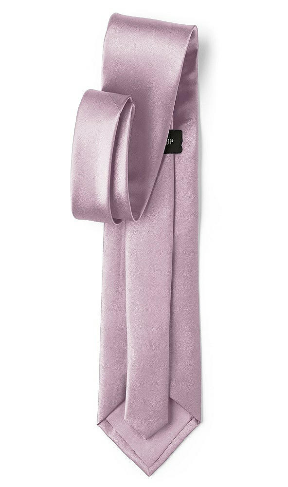 Back View - Suede Rose Matte Satin Neckties by After Six