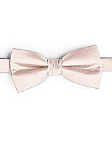 Side View Thumbnail - Pearl Pink Classic Yarn-Dyed Bow Ties by After Six