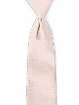 Front View Thumbnail - Pearl Pink Classic Yarn-Dyed Pre-Knotted Neckties by After Six