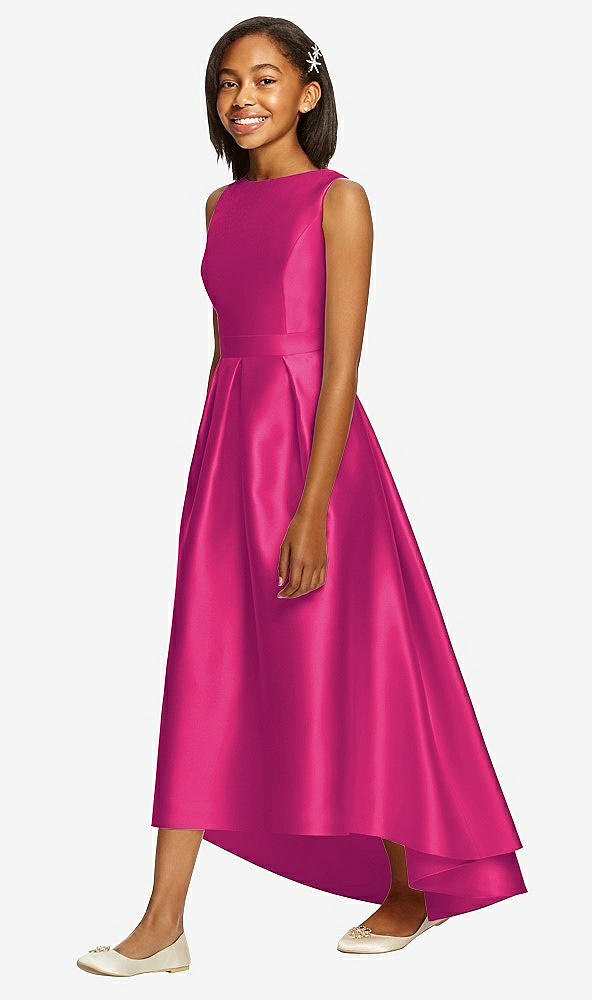 Front View - Think Pink Dessy Collection Junior Bridesmaid JR534
