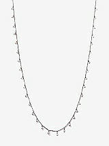 Front View Thumbnail - Silver Freshwater Pearl Necklace