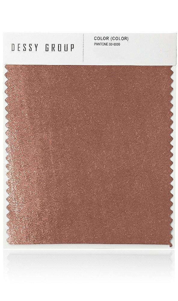 Front View - Tawny Rose Lux Velvet Swatch