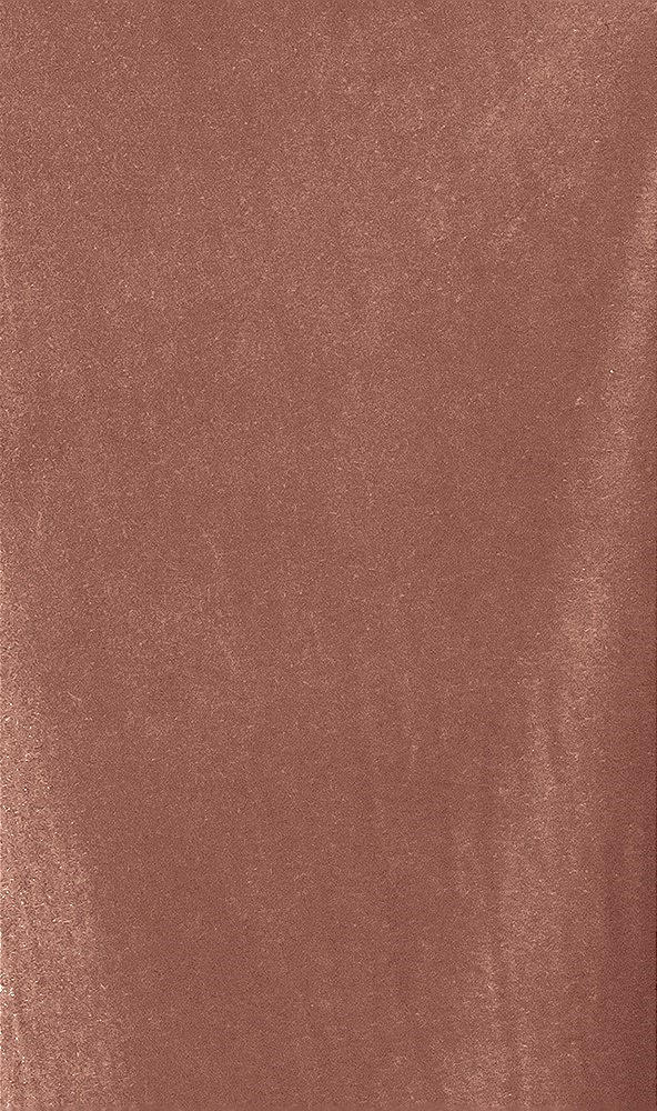 Front View - Tawny Rose Lux Velvet Fabric by the Yard