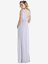 Alt View 2 Thumbnail - Silver Dove Empire Waist Shirred Skirt Convertible Sash Tie Maxi Dress