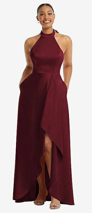 Cabernet Wine-Colored Bridesmaid Dresses | The Dessy Group