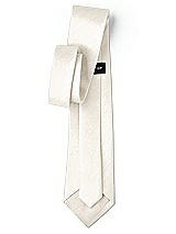 Rear View Thumbnail - Ivory Dupioni Neckties by After Six