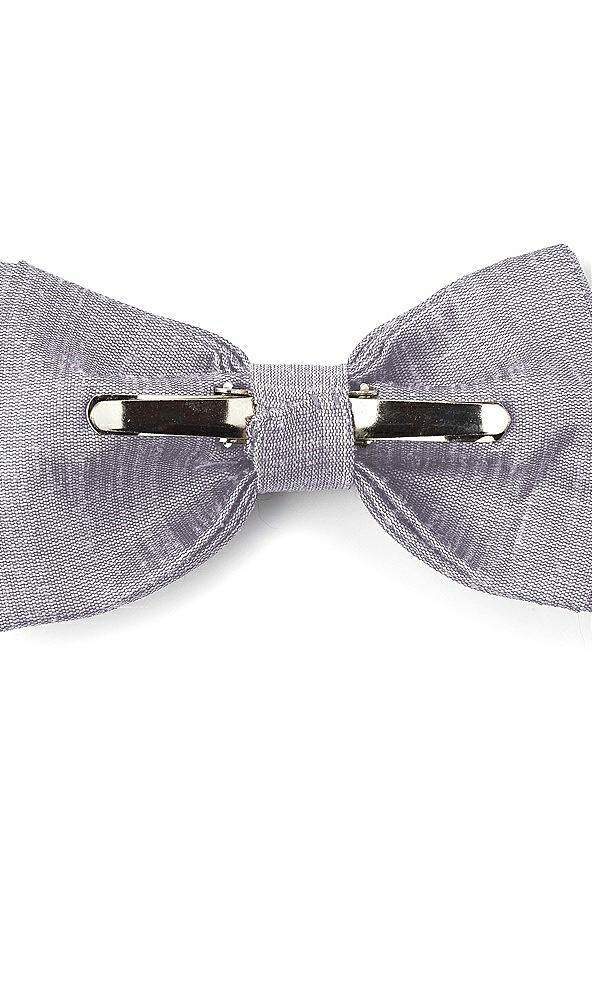 Back View - Charm Dupioni Boy's Clip Bow Tie by After Six