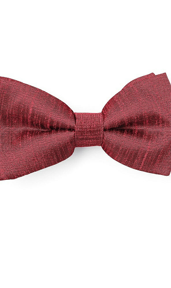 Front View - Barcelona Dupioni Boy's Clip Bow Tie by After Six