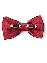 Rear View Thumbnail - Barcelona Dupioni Boy's Clip Bow Tie by After Six