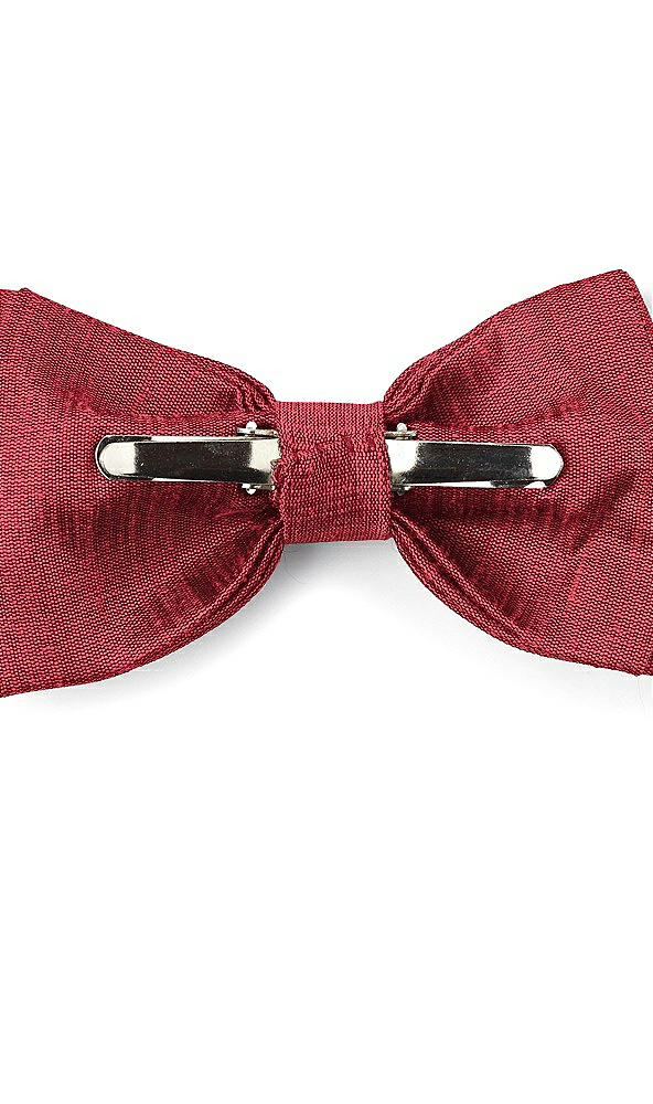 Back View - Barcelona Dupioni Boy's Clip Bow Tie by After Six