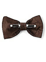 Rear View Thumbnail - Brownie Dupioni Boy's Clip Bow Tie by After Six