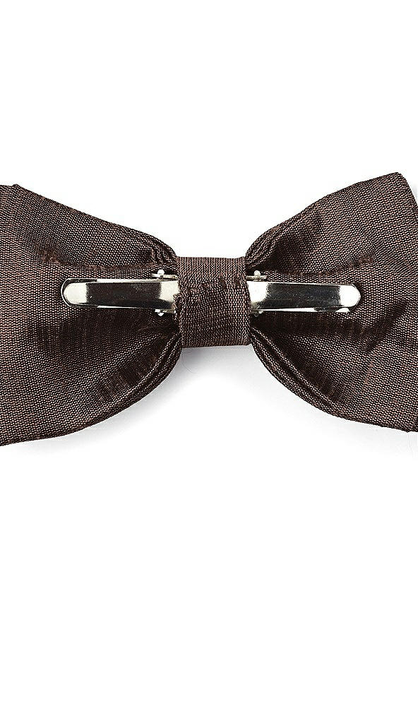 Back View - Brownie Dupioni Boy's Clip Bow Tie by After Six