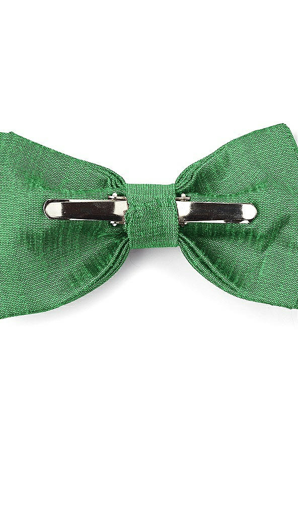 Back View - Ivy Dupioni Boy's Clip Bow Tie by After Six