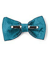 Rear View Thumbnail - Niagara Dupioni Boy's Clip Bow Tie by After Six