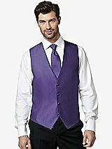 Front View Thumbnail - Regalia - PANTONE Ultra Violet Aries Slider Ties by After Six