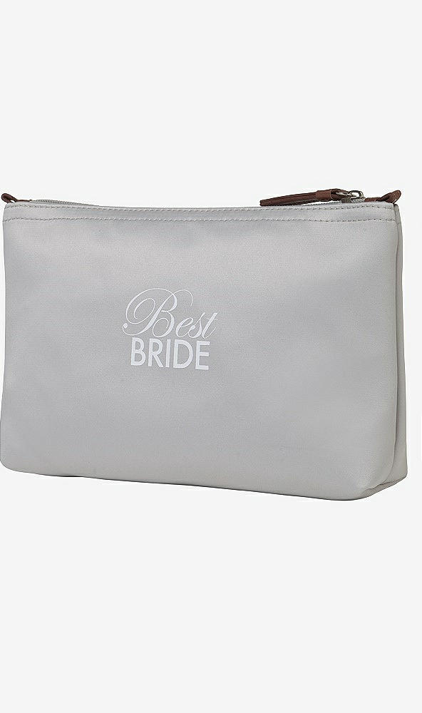 Front View - Oyster Best Bride Cosmetic Bag