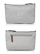 Rear View Thumbnail - Oyster Best Bride Cosmetic Bag