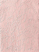 Front View Thumbnail - Rose - PANTONE Rose Quartz Florentine Lace by the yard