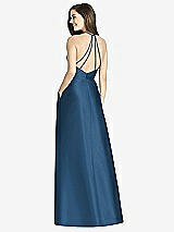 Front View Thumbnail - Dusk Blue Bella Bridesmaids Dress BB115