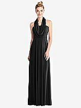 Alt View 7 Thumbnail - Black Loop Convertible Maxi Dress