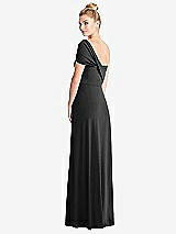 Rear View Thumbnail - Black Loop Convertible Maxi Dress