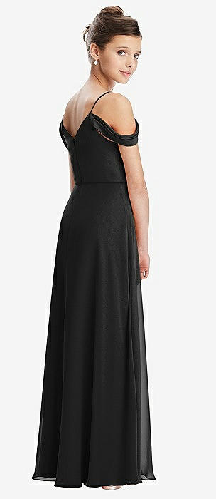 black junior bridesmaid dresses