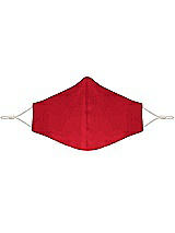 Front View Thumbnail - Parisian Red Soft Jersey Reusable Face Mask