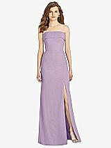 Front View Thumbnail - Pale Purple Bella Bridesmaids Dress BB139