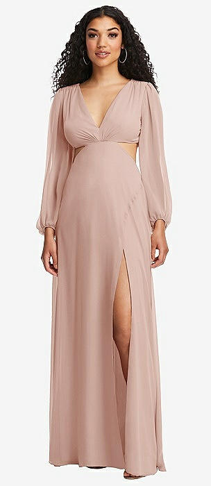 Lux chiffon deals bridesmaid dresses