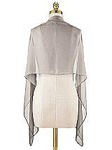 Alt View 1 Thumbnail - Taupe Sheer Crepe Stole