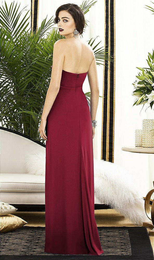 Back View - Burgundy Dessy Collection Style 2879