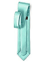 Rear View Thumbnail - Coastal Matte Satin Neckties by After Six