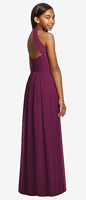 Wine junior best sale bridesmaid dresses