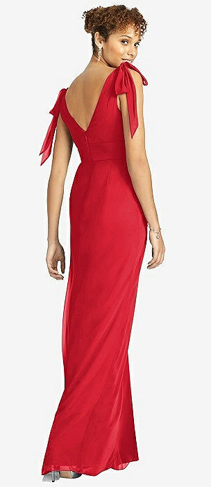 Js collections red on sale dress