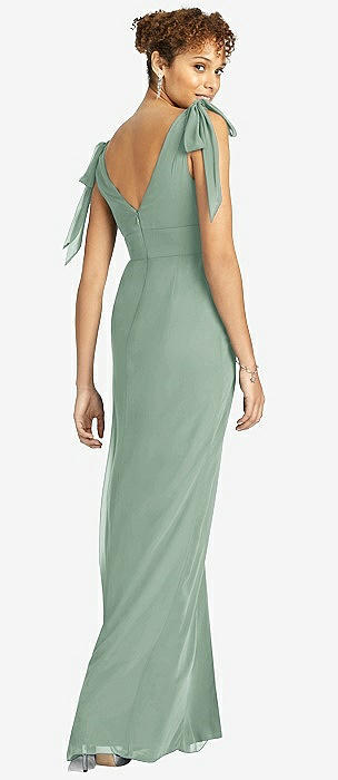 Seagrass green sale bridesmaid dresses